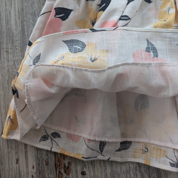 Kate Spade Lily Blooms Puffed Sleeve Top Women's Small - Picture 7 of 9